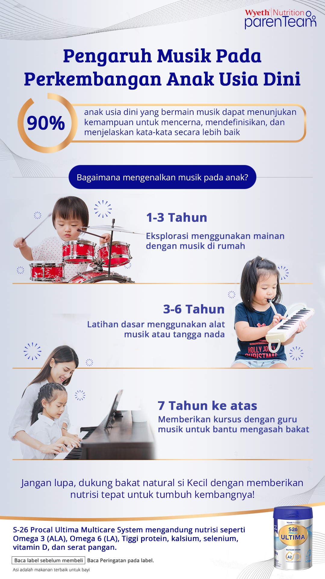 Ini Pengaruh Musik Pada Perkembangan Anak Usia Dini